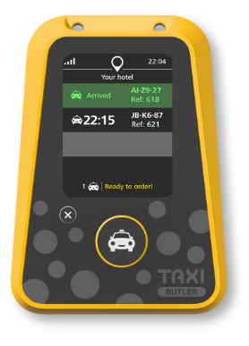 Taxi Butler ONE taxi booking device