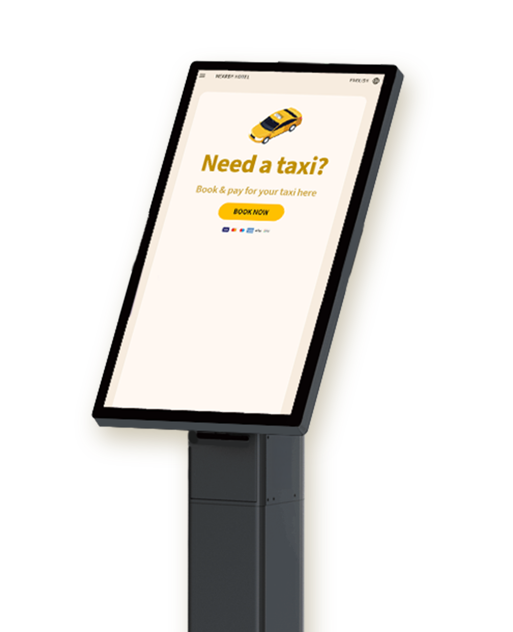 Taxi Butler KIOSK devices